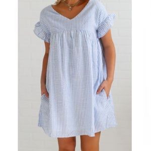 ShopRiffraff Seersucker Dress